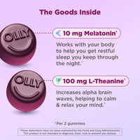 Thumbnail for OLLY Max Strength Sleep Gummy, 10mg Melatonin, L-Theanine, Chamomile, Lemon Balm, Sugar Free, Vegetarian Sleep Aid, Strawberry - 50 Count