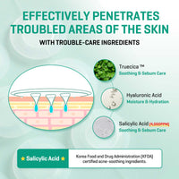 Thumbnail for SOME BY MI Micro Pin Spot Patch - Pack of 1, 14mm 9 Counts - Microneedle Hydrocolloid Pimple Patch with Salicylic and Hyaluronic Acid - Skin Troubles Care Focused Spot Cover - Korean Skin Care