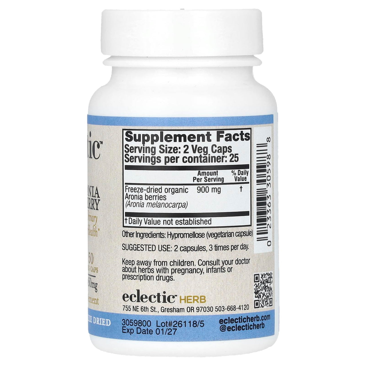 Eclectic Aronia Berry Cog Fdv, Blue, 50 Count