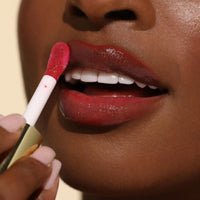 Thumbnail for Milani Lip Oil with Vitamin E for Instant Hydration, Fruit Extract Infused Lip Treatment and Moisturizing Lip Gloss - Strawberry Melon