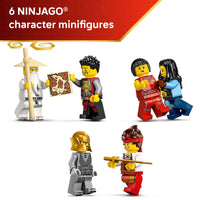 Thumbnail for LEGO NINJAGO Four Weapons Blacksmith 15th Anniversary Building Toy for Kids, Ages 14+ - Ninja Playset W/Collectible Elemental Master of Earth + 4 Minifigures - Gift Idea for Teen Boys & Girls - 71858