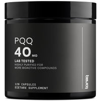 Thumbnail for Toniiq 99%+ 40mg Supplement - Ultra High Purity PQQ 40mg Concentrated Formula - PQQ 40 mg 120 Capsules - Pyrroloquinoline Quinone Supplement - 1 Capsule Serving - Vegetarian Capsules