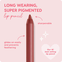 Thumbnail for ColourPop Lippie Lip Pencil - High-Pigment, Long-Lasting Lip Liner - Sharpenable Lip Liner Pencil for High-Impact Lip Color - Vegan, Cream Formula with Precise Application - Love Bug (0.04 oz)
