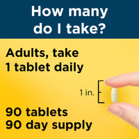 Thumbnail for Nature Made Multivitamin for Him, Mens Multivitamins with No Iron, Daily Nutritional Support, Nature Made Multi Mens Vitamins & Minerals, 90 Tablets, 90 Day Supply