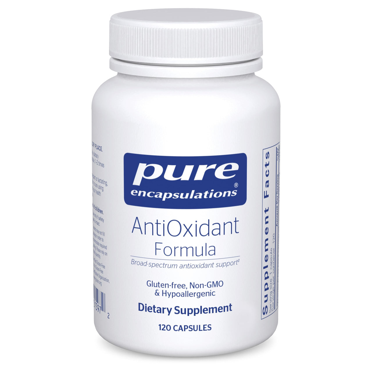 Pure Encapsulations AntiOxidant Formula | Broad Spectrum Antioxidant Support* | 120 Capsules