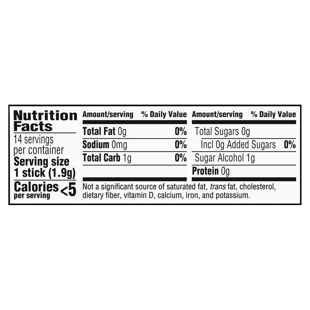 Trident Flavor Sugar Free Gum Packs of 14 Pieces Total Pieces, Original, 168 Count, (Pack of 12)