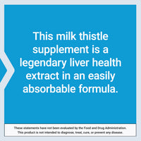 Thumbnail for Life Extension Advanced Milk Thistle, silymarin, silybin, phospholipids, Promotes Healthy Liver Function, Gluten-Free, Non-GMO, 60 softgels