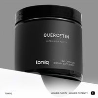Thumbnail for Toniiq Ultra High Purity Quercetin Capsules - 95%+ Highly Purified and Bioavailable - 1000mg Per Serving - 240 Capsules Quercetin Supplement