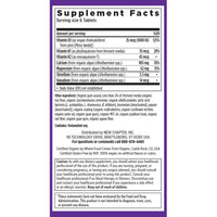 Thumbnail for New Chapter Calcium Supplement - Bone Strength Tiny Tabs Plant-Based USDA Organic Calcium with Magnesium, Vitamin D3+K2, for Bone Health & Joint Mobility, Heart Support, 905 mg dose - 120 Tiny Tabs