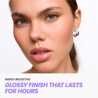 Thumbnail for Wonderskin Lip Gloss Blading Top Gloss, Clear Glitter Lip Gloss, Hydrating and High Shine Finish Lip Makeup (Clear Shine)