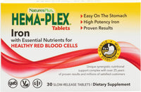 Thumbnail for NaturesPlus Hema-Plex Iron Slow-Release Tablets