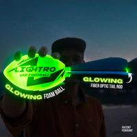 Thumbnail for LIGHTRO - Foam Glow in The Dark Football - Super Bright - Smart LEDs - Batteries Included - Football Game for Kids 8 9 10 11 12 - A Perfect Birthday and Summer Gift