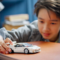 Thumbnail for Lego Speed Champions Lamborghini Countach 76908, Race Car Toy Model Replica, Collectible Building Set with Racing Driver Minifigure