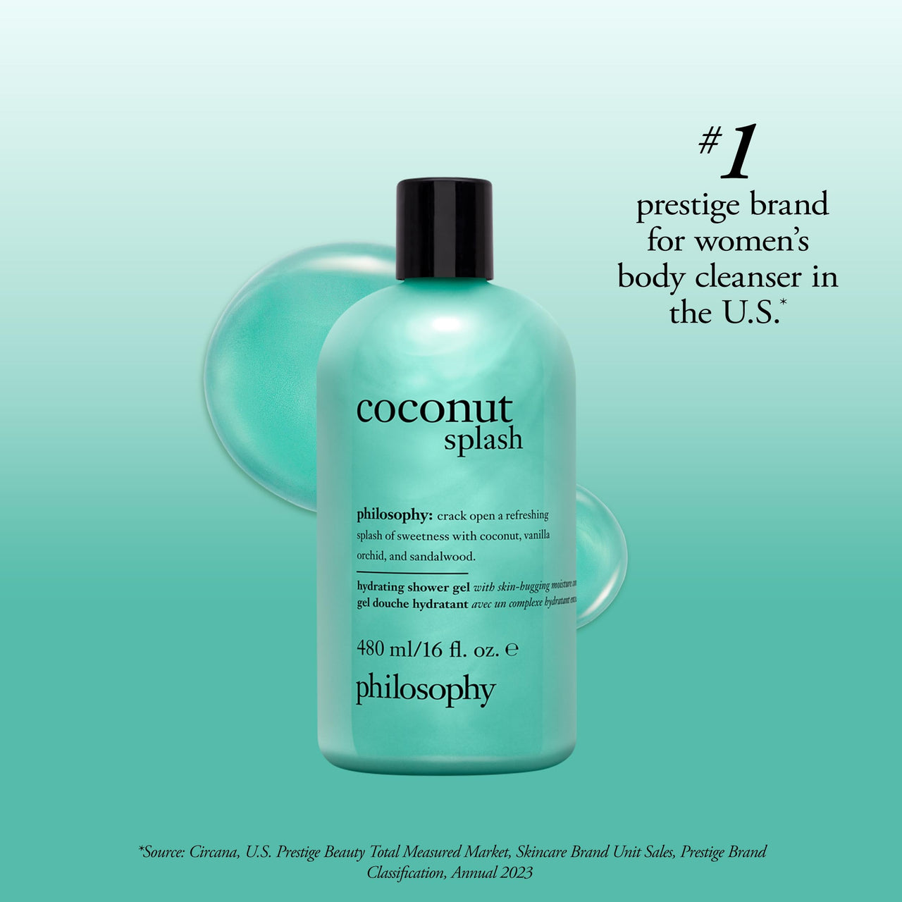 philosophy coconut splash shower gel 16 fl oz