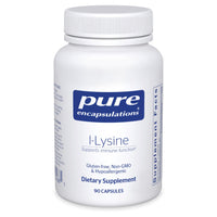 Thumbnail for Pure Encapsulations L-Lysine - Essential Amino Acid Supplement for Immune Support & Gum, Lip Health* - with L-Lysine HCl - 90 Capsules