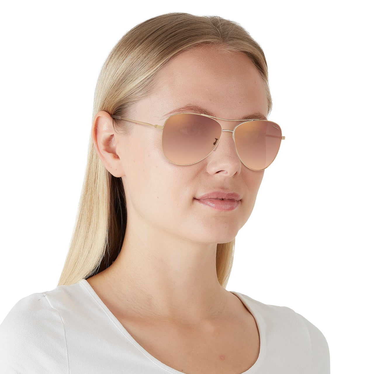 Coach Sunglasses HC 7079 90056F Light Gold
