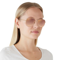 Thumbnail for Coach Sunglasses HC 7079 90056F Light Gold