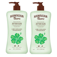 Thumbnail for Hawaiian Tropic Lime Coolada After Sun Lotion | After Sun Care, Skin Care, Daily Moisturizing Lotion with Aloe, Cocoa Butter & Shea Butter, 16oz each Twin Pack