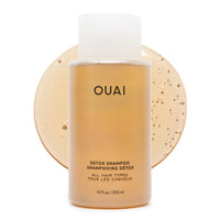 Thumbnail for OUAI Detox Shampoo - Clarifying Shampoo for Build Up, Dirt, Oil, Product and Hard Water - Apple Cider Vinegar & Keratin for Clean, Refreshed Hair - Sulfate-Free Hair Care (10 oz)