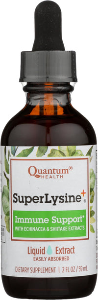 Thumbnail for Quantum Super Lysine+ Liquid Extract 2 fl oz (59 ml) Liquid