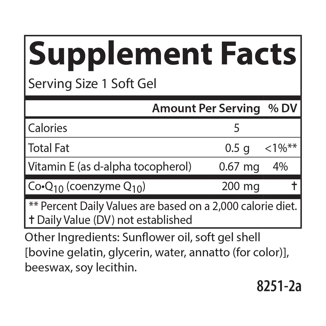 Carlson - Co-Q10, Co-Enzyme Q10, 200 mg, Energy Production & Heart Function, 90 Softgels