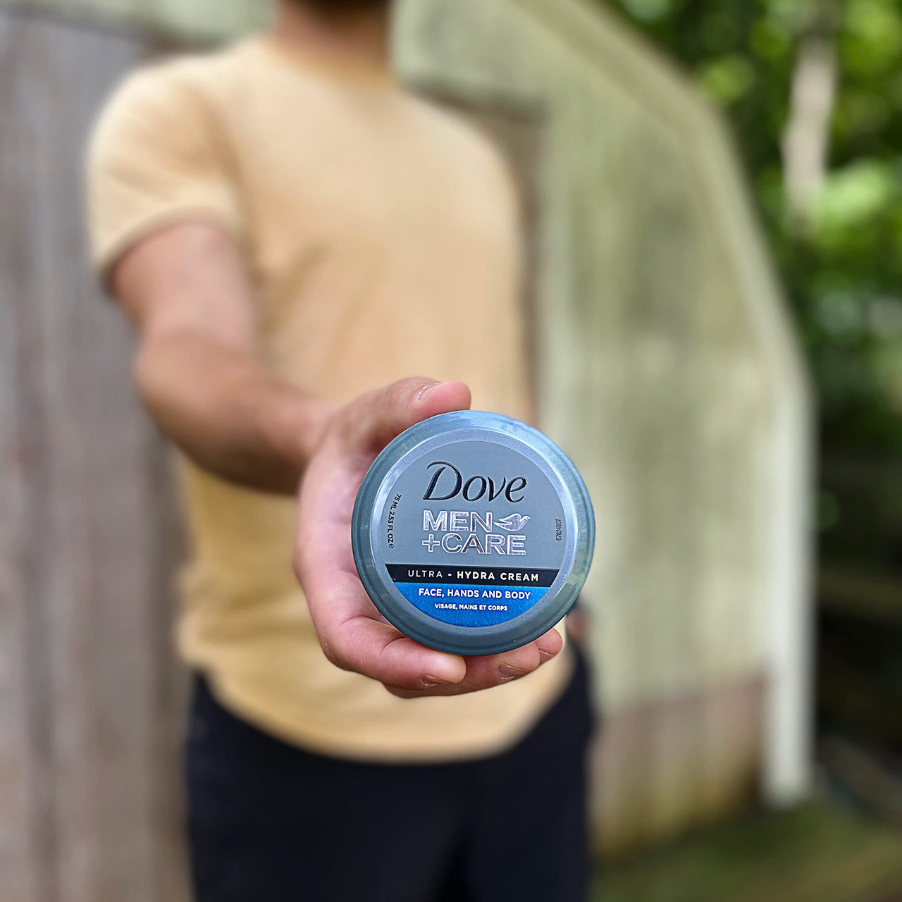 Dove Men+Care Ultra-Hydra Cream with 24 Hour Moisturization, 2.53 FL OZ (Pack of 4)