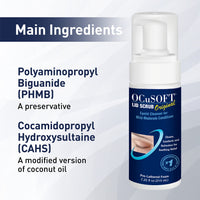 Thumbnail for OCuSOFT Lid Scrub Original Foaming Eyelid Cleanser - Mild Instant Foaming Eyelid & Eyelash Cleanser - Daily Eyelid Wash to Remove Oil, Dust, Pollen & Eye Makeup - 7.25 fl oz