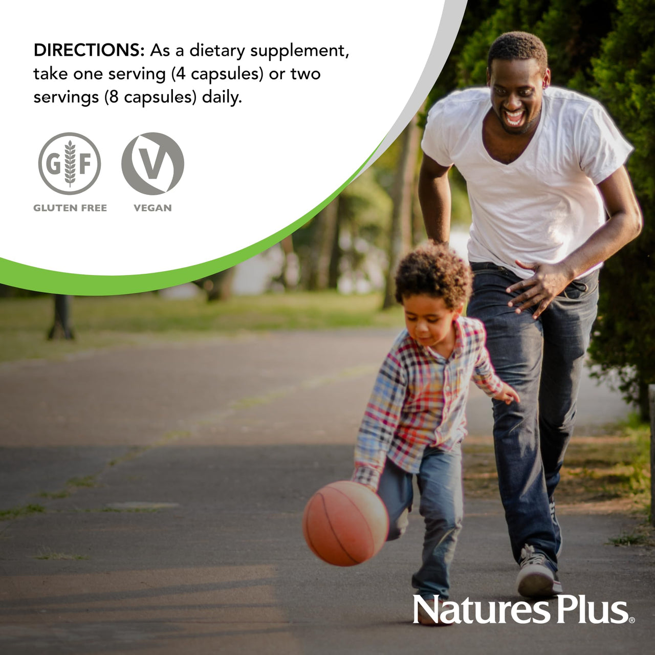 NaturesPlus Source of Life Green Lightning - 180 Capsules - All-Natural High-Energy Whole-Food Supplement - Green Superfoods & Digestive Enzymes - Gluten Free, Vegetarian - 45 Servings