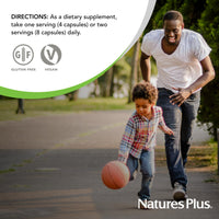 Thumbnail for NaturesPlus Source of Life Green Lightning - 180 Capsules - All-Natural High-Energy Whole-Food Supplement - Green Superfoods & Digestive Enzymes - Gluten Free, Vegetarian - 45 Servings