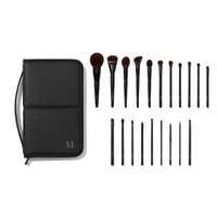 Thumbnail for Morphe MUA Life Makeup Brushes - 20 Piece Makeup Brush Set of Eye and Face Brushes - Made with Synthetic Bristles and Includes Carrying Case (20 Count)