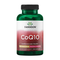 Thumbnail for Swanson CoQ10 Cardiovascular Brain Energy and Heart Health Antioxidant Support Supplement 200 mg 90 Capsules