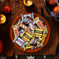 Thumbnail for SNICKERS, TWIX, MILKY WAY & 3 MUSKETEERS Halloween Candy Mini Chocolate Variety Pack, Halloween Snack for Party Favors, Trick or Treat and More 70 Ct