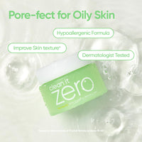 Thumbnail for BANILA CO Clean it Zero Pore Clarifying Cleansing Balm | Korean Makeup Remover, Cleansing Oil, Facial Cleanser for Oily and Acne Prone Skin | Vegan | Made with AHA-PHA & Tea Tree (100ml / 3.38 fl. oz)