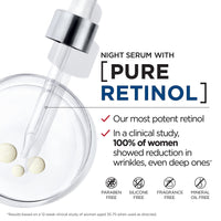 Thumbnail for L'Oreal Paris Revitalift 0.3% Pure Retinol Night Serum, Reduce Deep Wrinkles, Fragrance Free 1 oz + Moisturizer Sample