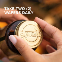 Thumbnail for Solgar Chewable Calcium 500 mg - 120 Wafers, Pack of 3 - Promotes Musculoskeletal Health - Non-GMO, Vegan, Gluten, Wheat & Dairy Free, Kosher - 180 Total Servings