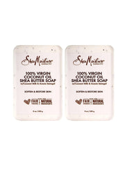 Thumbnail for Shea Moisture Soap 8 Ounce Bar 100% Virgin Coconut Oil & Shea (Pack of 2)