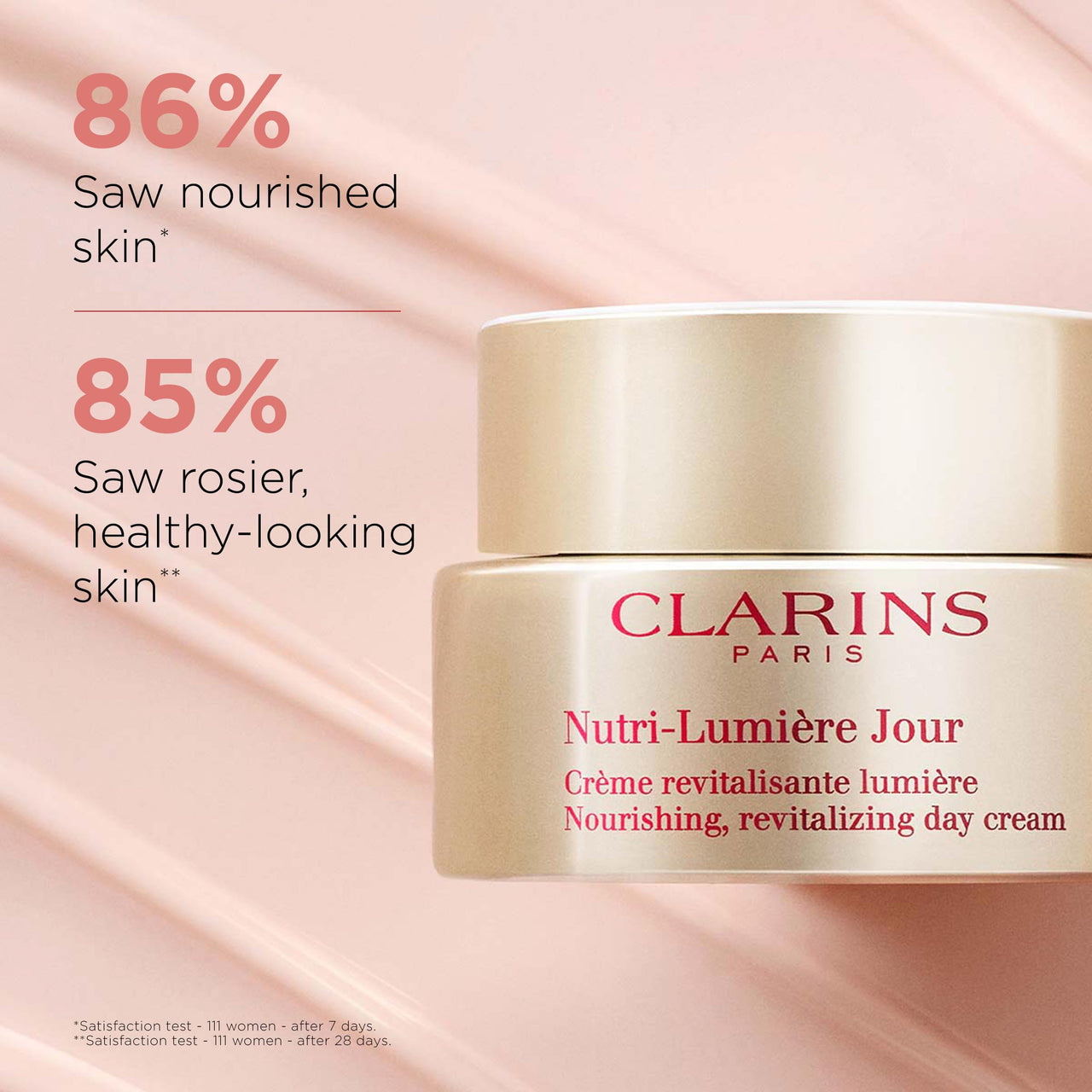 Clarins Nutri-Lumière Day Cream | Anti-Aging Moisturizer | Restores Radiance and Vitality To Mature Skin | Minimizes Appearance Of Deep Wrinkles and Age Spots | Nourishes and Softens | 1.6 Ounces