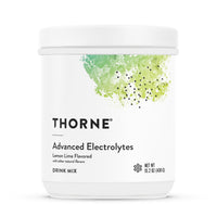 Thumbnail for THORNE - Advanced Electrolytes - Hydration Electrolyte Powder Drink Mix for Endurance, Performance & Recovery Support - NSF Certified for Sport - Lemon Lime - 20 Servings