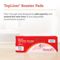Thumbnail for Tranquility TopLiner Disposable Booster Pads, Super (15