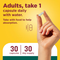 Thumbnail for Nature Made Focus Boost Capsules, Green Tea Caffeine + L Theanine, B Vitamins, Fast Acting Focus Supplement, 30 Capsules, 30 Day Supply