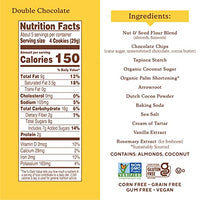 Thumbnail for Image 3 of Simple Mills Almond Flour Crunchy Cookies, Double Chocolate Chip, 5.5 Ounce (Pack of 2)