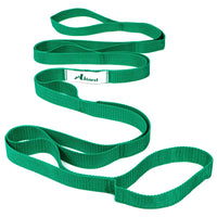 Thumbnail for Abiarst Stretching Strap Yoga Straps for Physical Therapy, 10 Loops Non-Elastic Stretch Band for Pilates, Flexibility, Exercise and Gymnastics (Green)