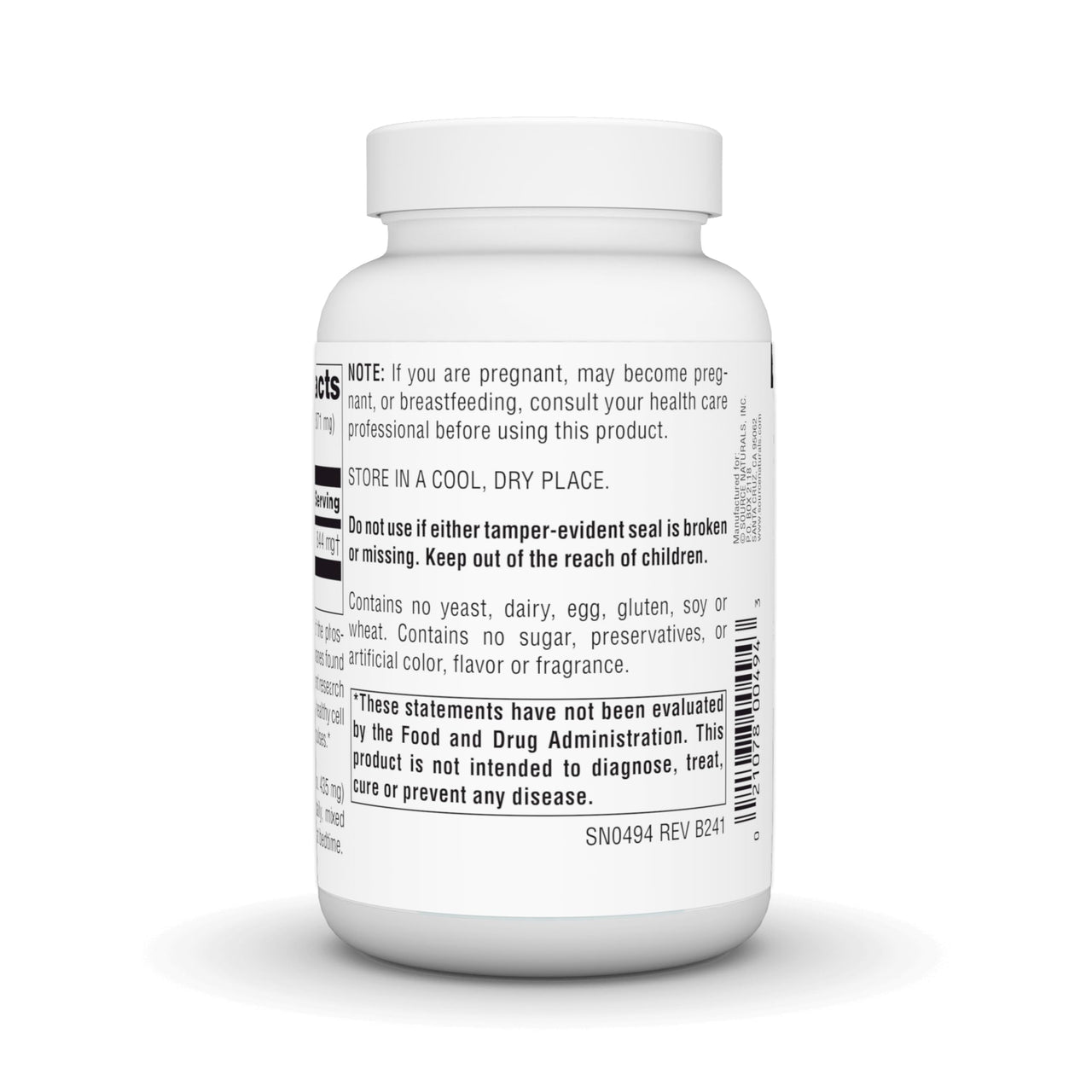 Source Naturals Pure Inositol, Dietary Supplement* - 4 oz Powder