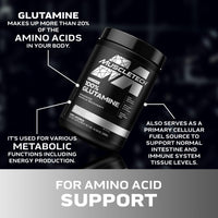 Thumbnail for Muscletech 100% L-Glutamine Powder for Enhanced Muscle Recovery - Pure L Glutamine Muscle Growth Builder & Energy Boosting Nutritional Supplement for Men & Women - Unflavored, 60 Servings