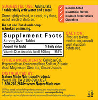 Thumbnail for Nature Made Vitamin C 500 mg Caplets, 100 Count to Help Support the Immune System? (Pack of 3)