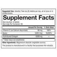 Thumbnail for youtheory Collagen Advanced Formula 1, 2 and 3, 1 Pack (390 Tablets ) kg2sgk23