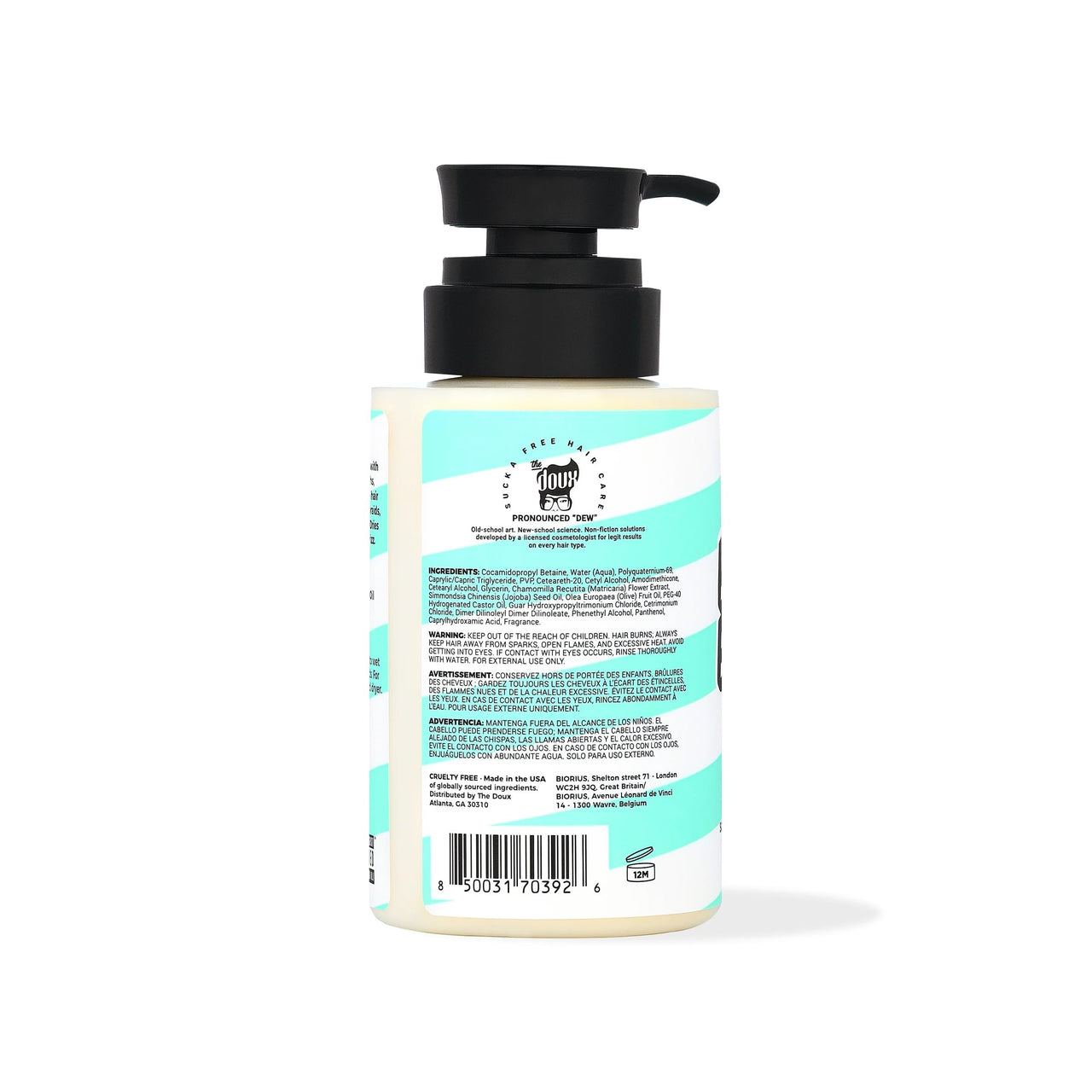 Bonita Bubble Balm Foaming Pomade – Cream to Foam Styling Pomade for Curly Hair, Wavy Hair & Natural Styles – Lightweight Hair Mousse Alternative with Shine, Frizz Control & Definition, 8oz