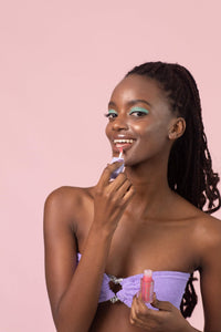 Thumbnail for Naked Sundays SPF 50 Glow & Go Lip Oil – Watermelon | Lip Oil with Broad Spectrum SPF, Hydrating & Nourishing Lip Protection – 4.5ml