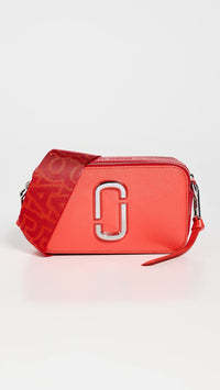 Thumbnail for Marc Jacobs Women's The Snapshot Bag, Electric Orange Multi, One Size
