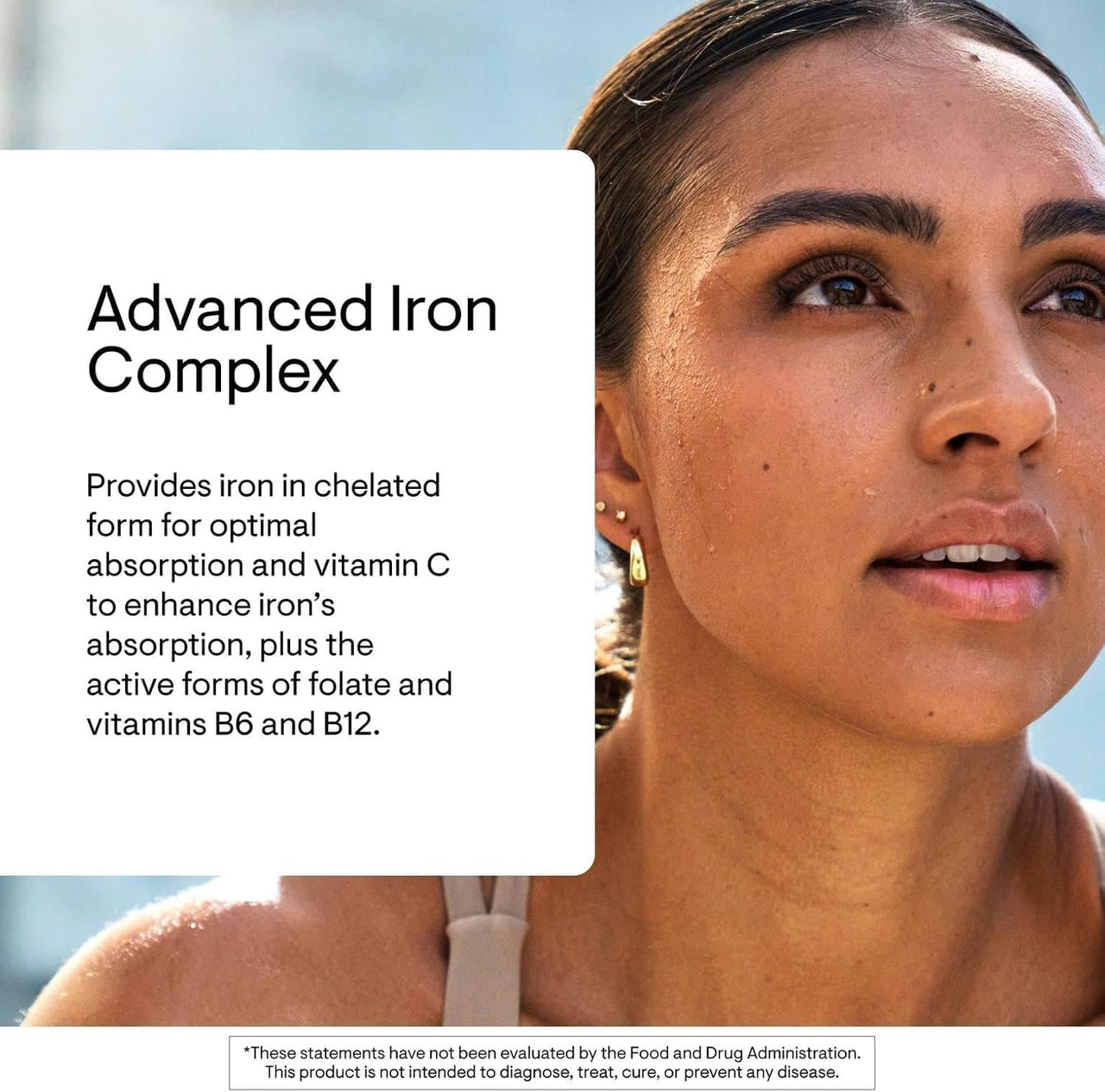 THORNE - Advanced Iron Complex (Formerly Ferrasorb) - Complete Blood Support Formula* - Elemental Iron, Folate, B and C Vitamins for Optimal Absorption - Gluten, Dairy & Soy-Free - 60 Servings